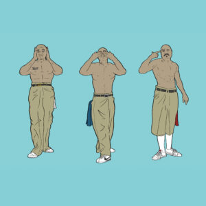 HEAR NO EVIL, SEE NO EVIL, SPEAK NO EVIL, OR ELSE...